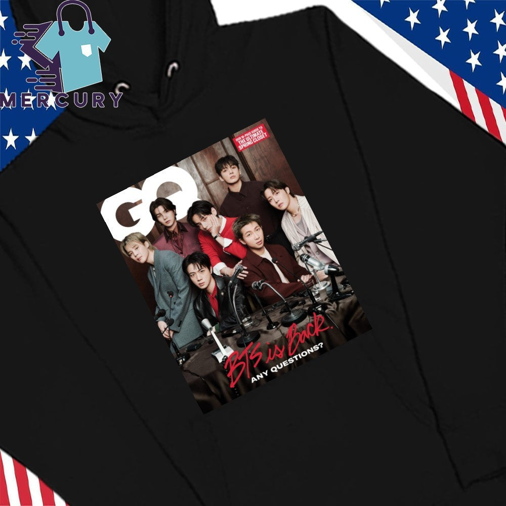 BTS GQ Korean Cover Poster BTS Is Back 2026 Shirt