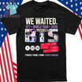 BTS We Waited OT7 World Tour 2026 Shirt