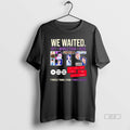 Official Bts World Tour 2026 2027 Ot7 Purple Forever Music Fan T-Shirts, Hoodie, Sweatshirt | CoreVibeTees.com
