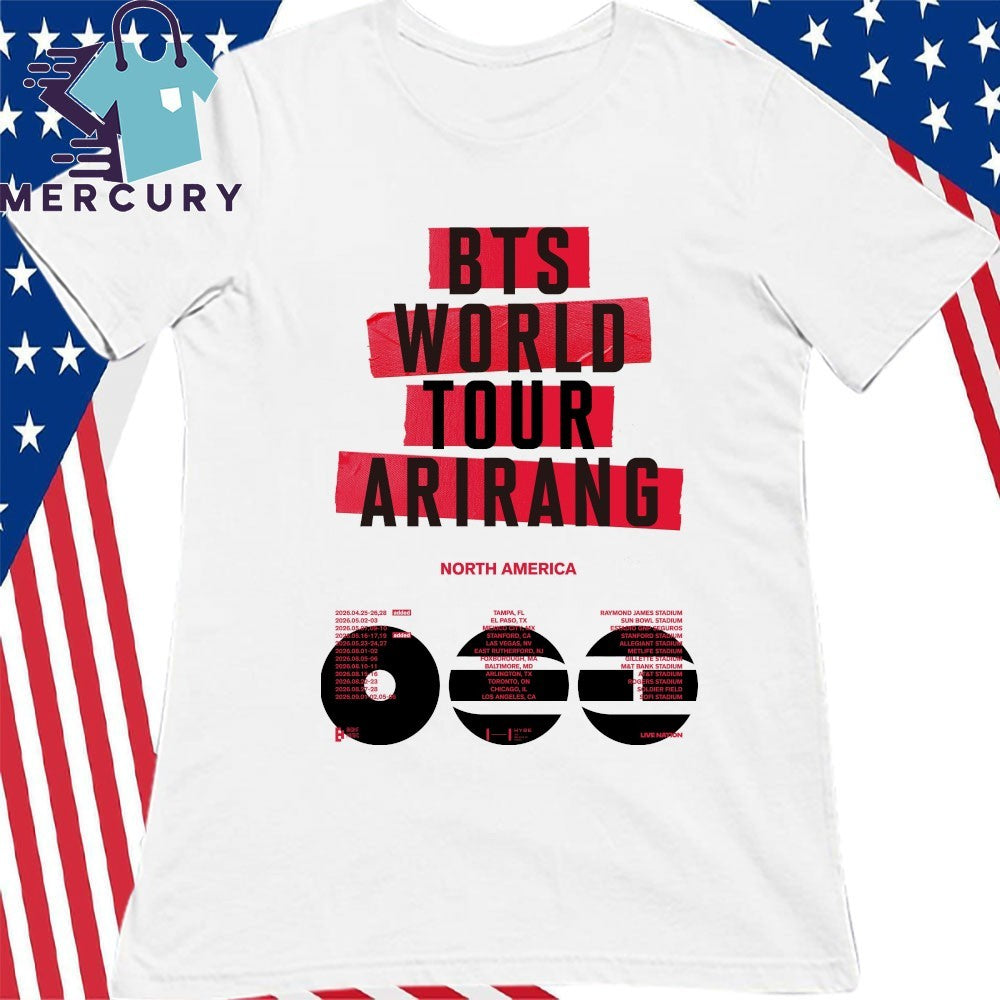 BTS World Tour 2026 Arirang Shirt
