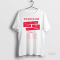Official Bts World Tour 2026 Signatures T-Shirts, Hoodie, Sweatshirt | CoreVibeTees.com