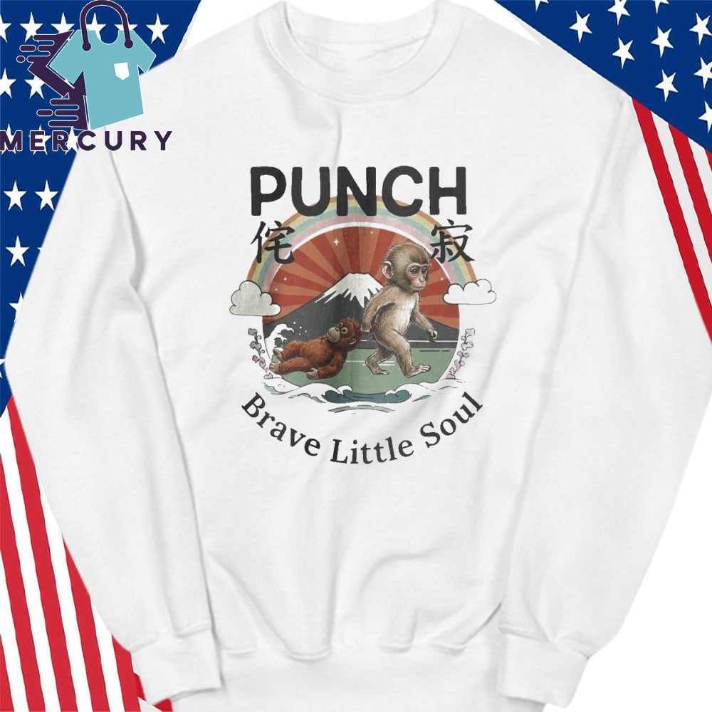 Baby Monkey Punch Brave Little Soul Shirt
