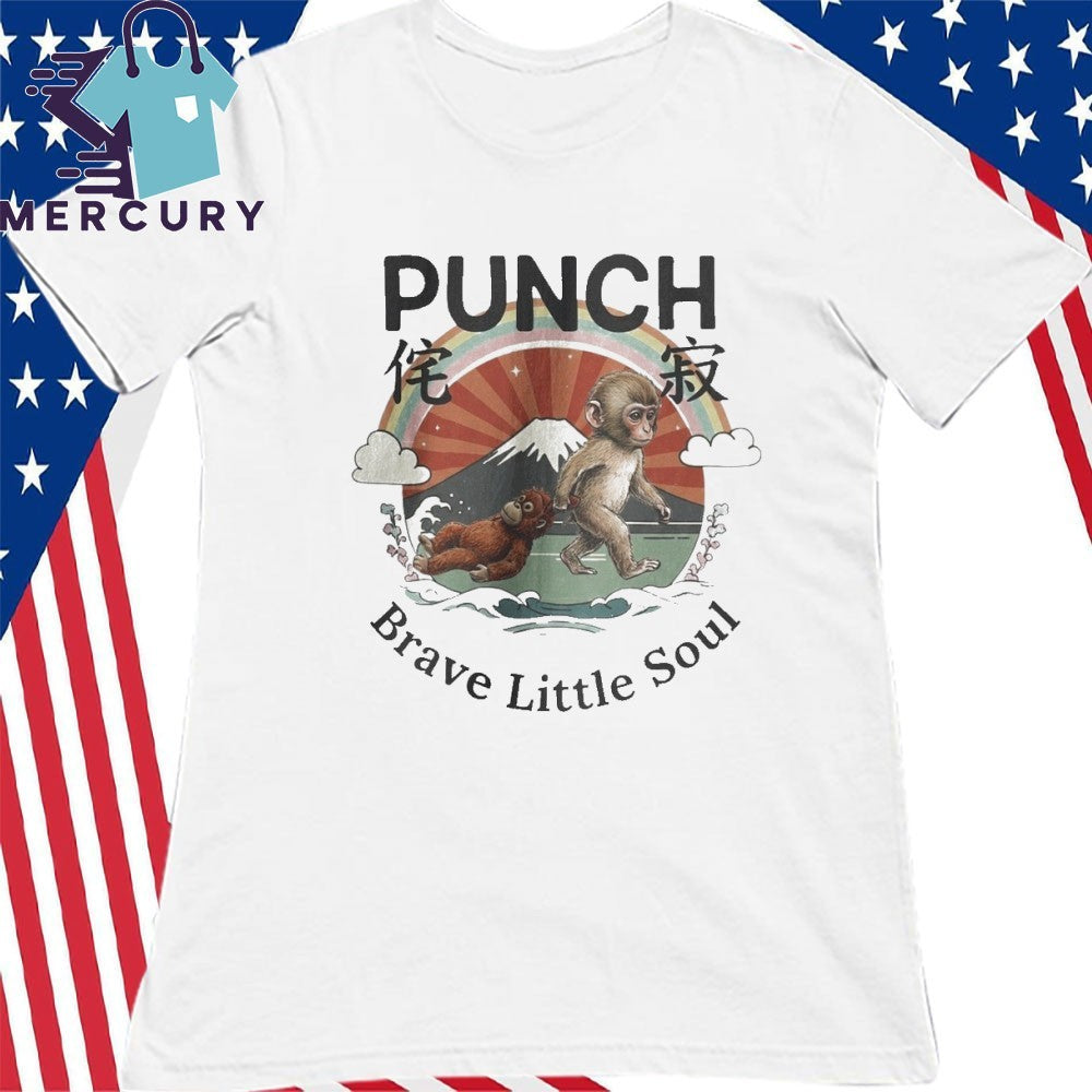 Baby Monkey Punch Brave Little Soul Shirt