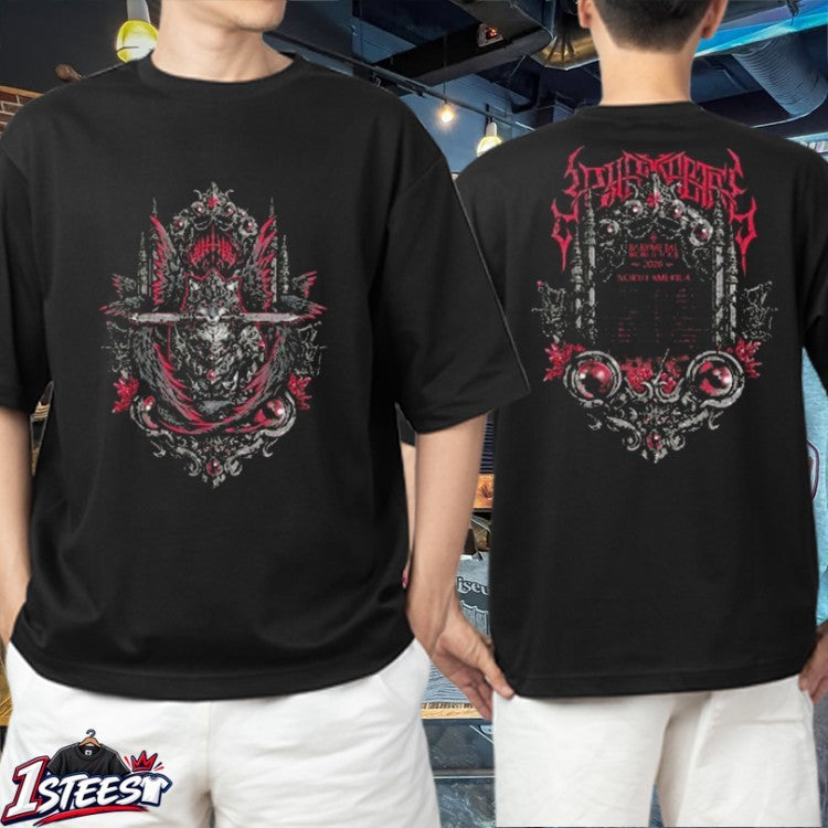 Babymetal Tour 2026 Bite The Blade T-shirts