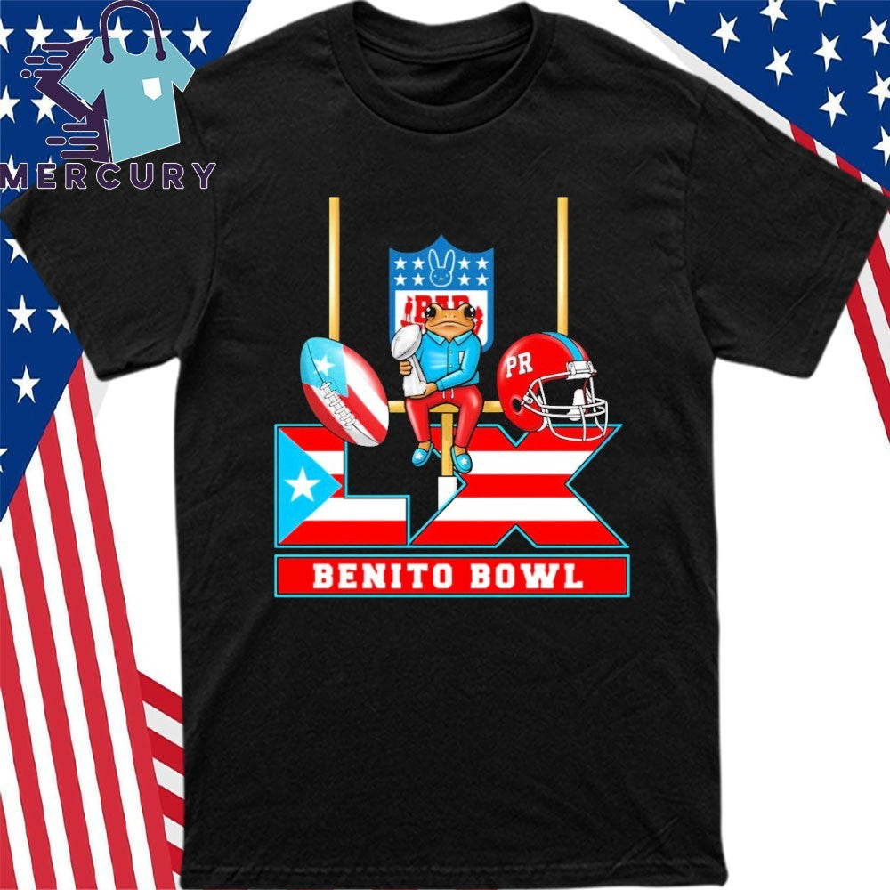 Bad Bunny Benito Bowl Puerto Rico Shirt