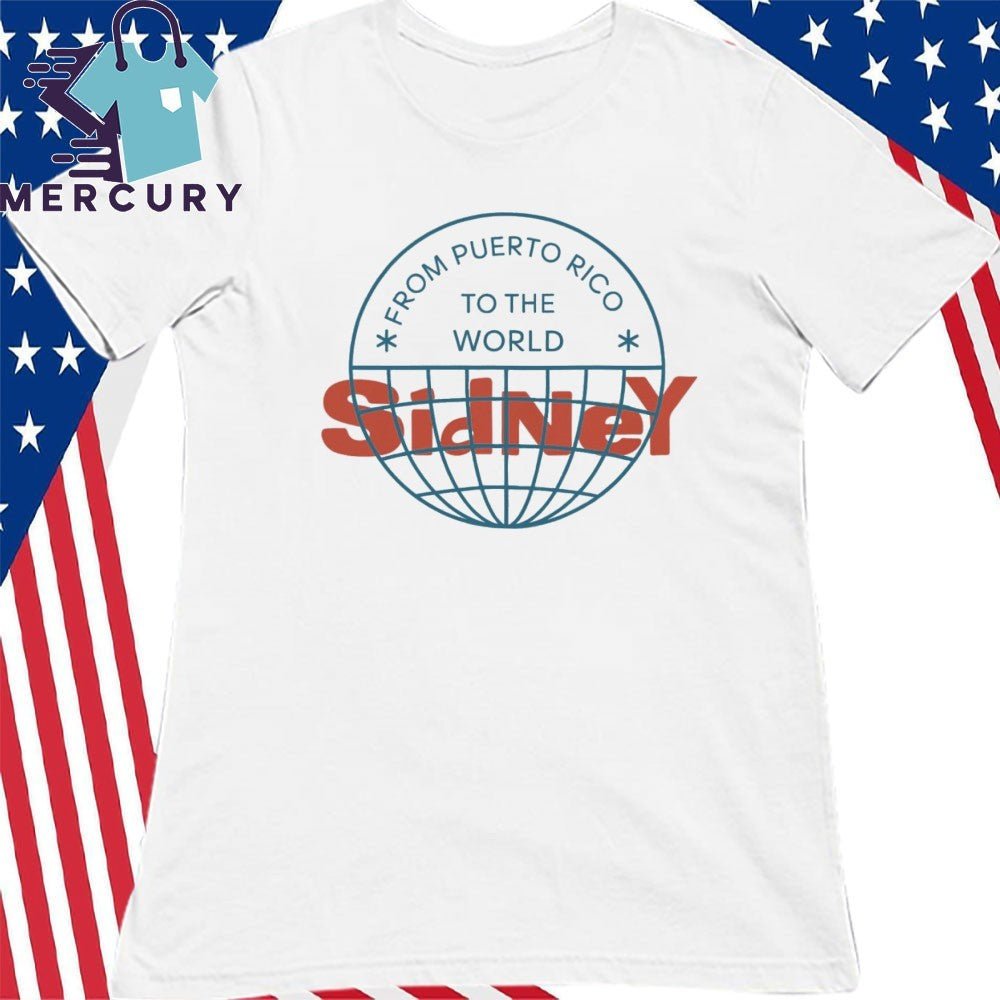 Bad Bunny De Puerto Rico Para El Mundo Sidney Shirt