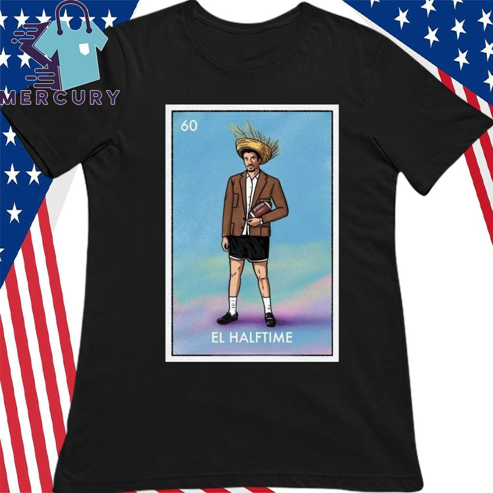 Bad Bunny El Halftime Benito Bowl Football Shirt