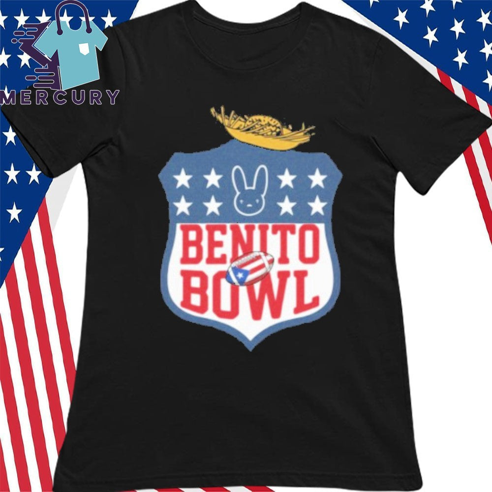 Bad Bunny Puerto Rico Football Benito Bowl Fan Shirt