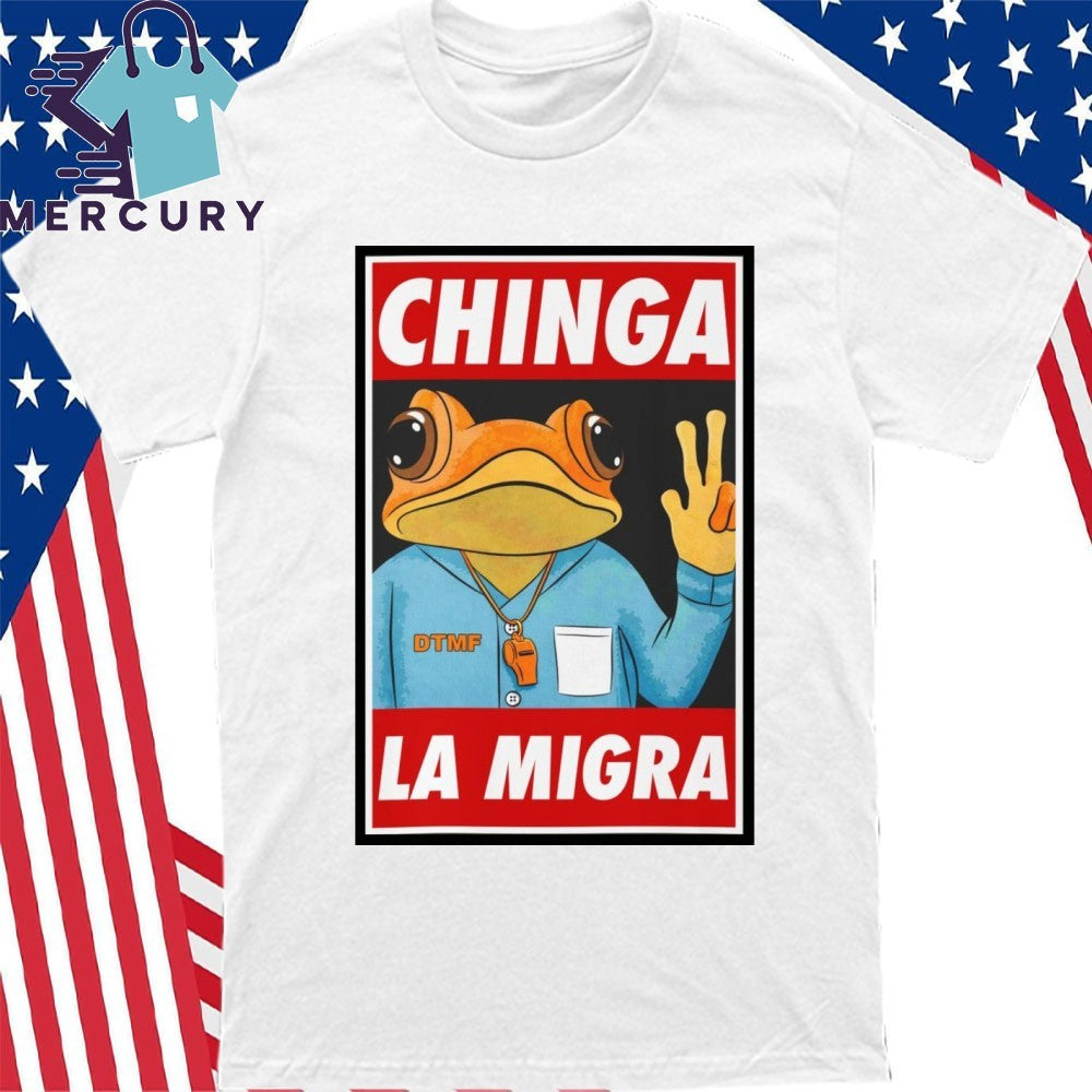 Bad Bunny Sapo Concho Chinga La Migra Anti ICE Poster Shirt