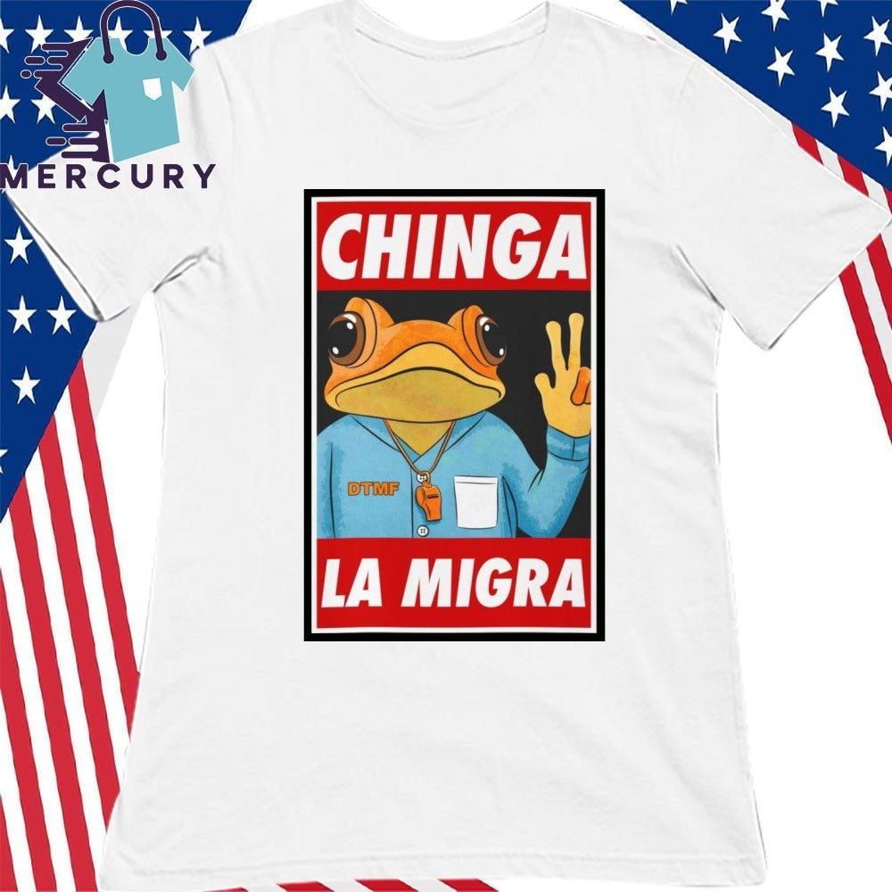 Bad Bunny Sapo Concho Chinga La Migra Anti ICE Poster Shirt