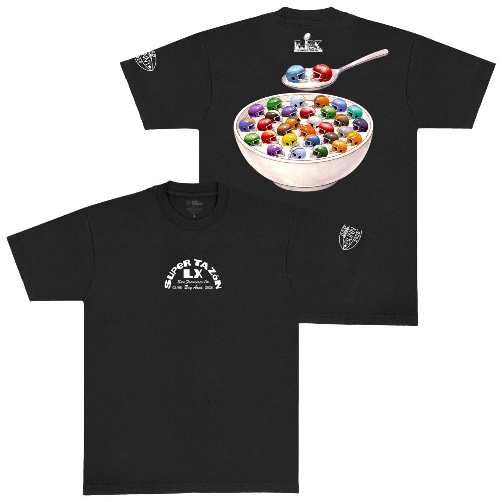 Bad Bunny x Super Tazón Cereal Bowl Shirt