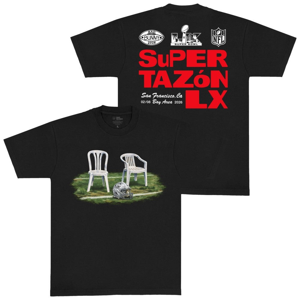 Bad Bunny x Super Tazón Chairs Shirt