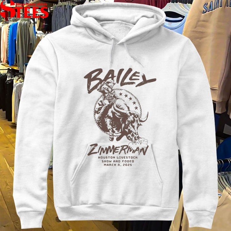 Bailey Zimmerman Houston Livestock Show And Rodeo 3 8 2025 T-shirts