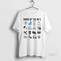 Official Bands Of The 90s T-Shirts, Hoodie, Sweatshirt | CoreVibeTees.com