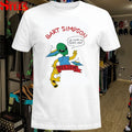 Bart Simpson We Come In Peace Man Believe Alien T-Shirt