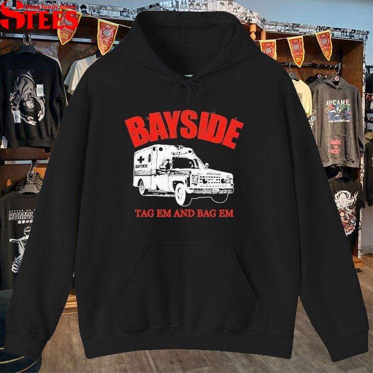 Bayside Tag Em And Bag Em Ambulance T-Shirt