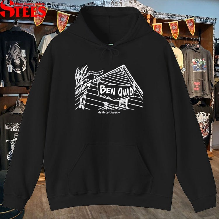 Ben Quad Destroy Big Emo T-shirts