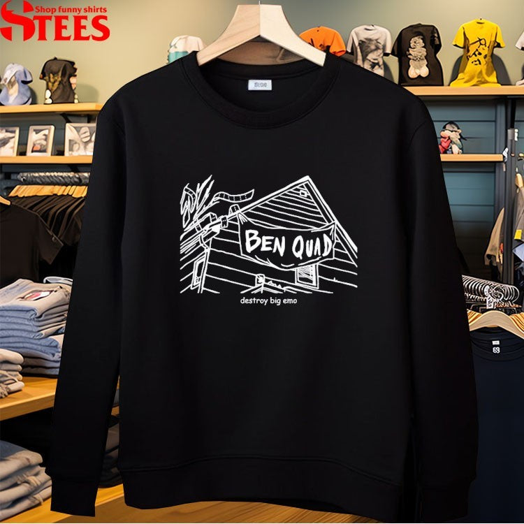 Ben Quad Destroy Big Emo T-shirts