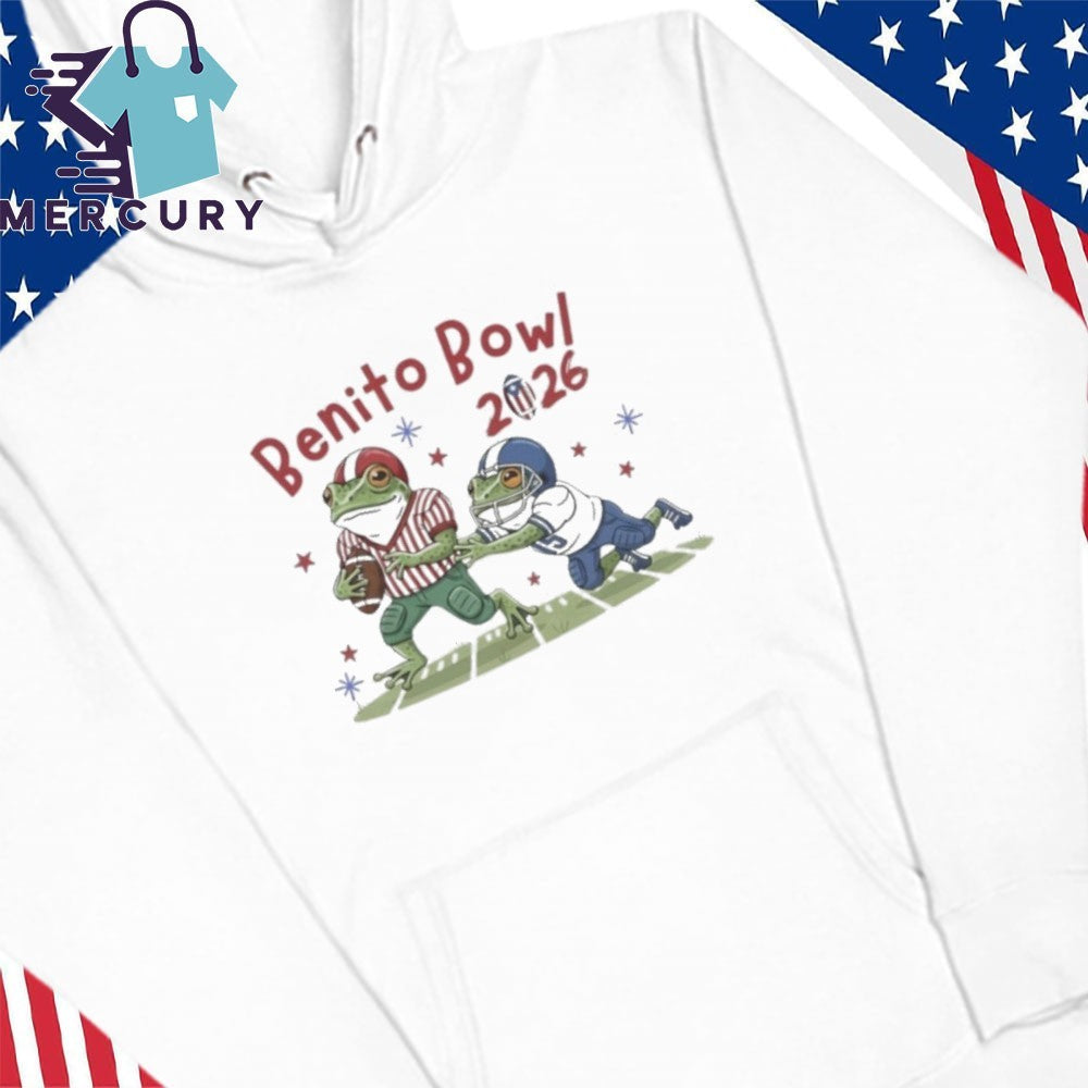 Benito Bowl 2026 Frogs Puerto Rico Flag Shirt