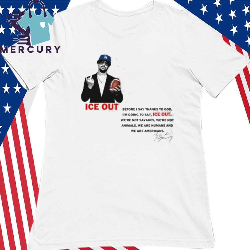 Benito Immigration Rights Graphic Shirt ICE Out
