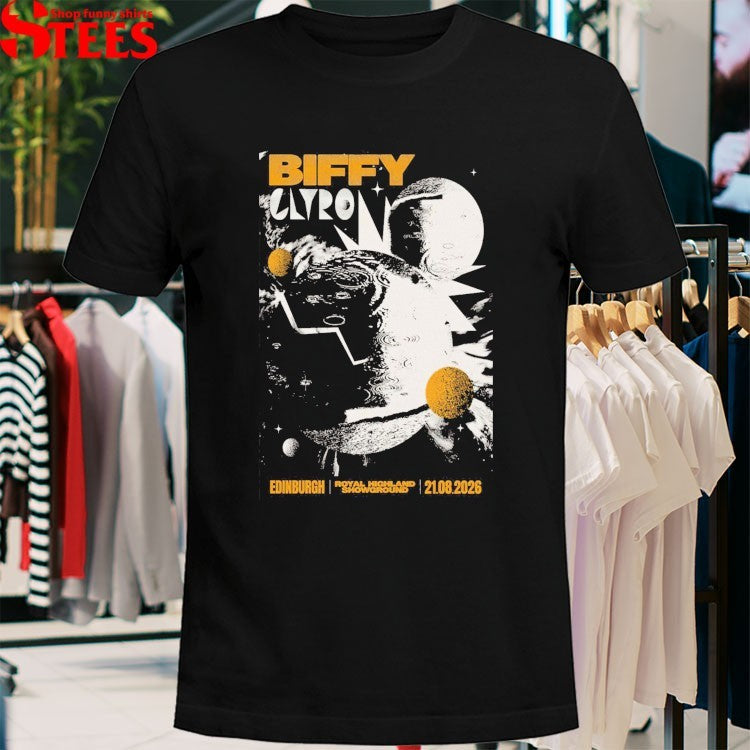 Biffy Clyro August 21 2026 Royal Highland Centre, Edinburgh T-shirts
