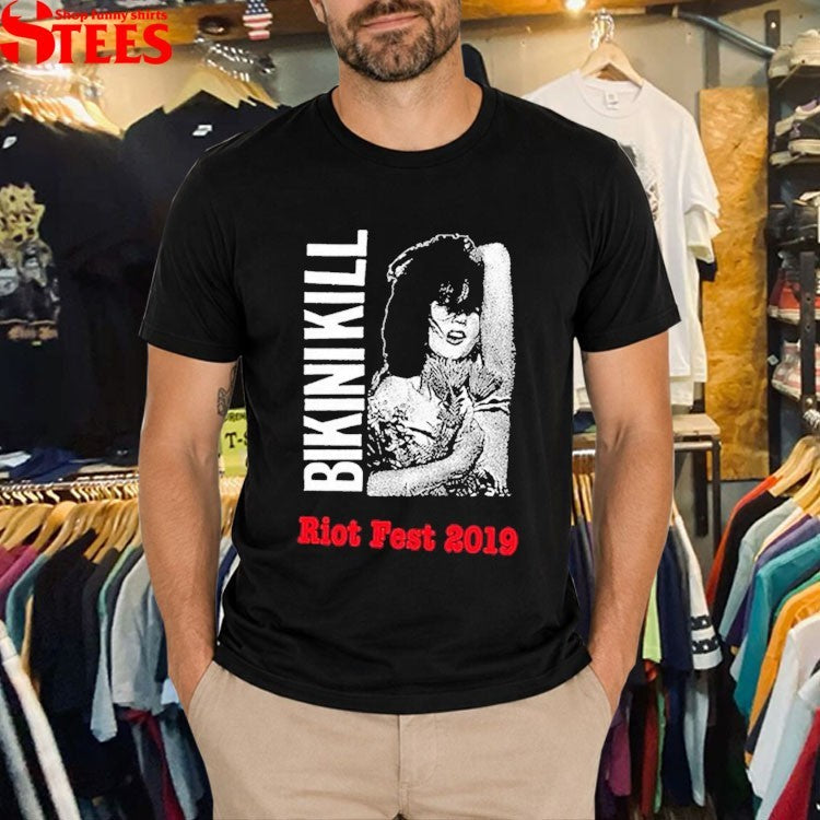 Bikini Kill Riot Fest 2019 Tour T-Shirt