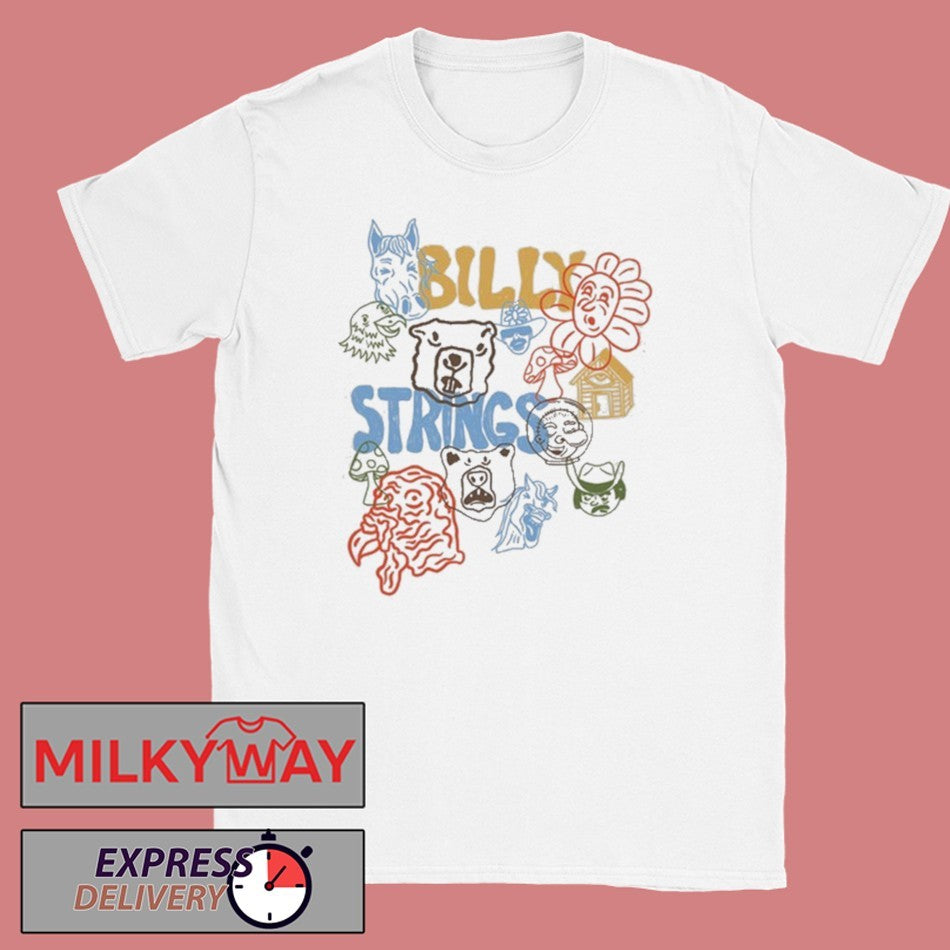 Billy Strings 2026 Winter Tour Characters shirt