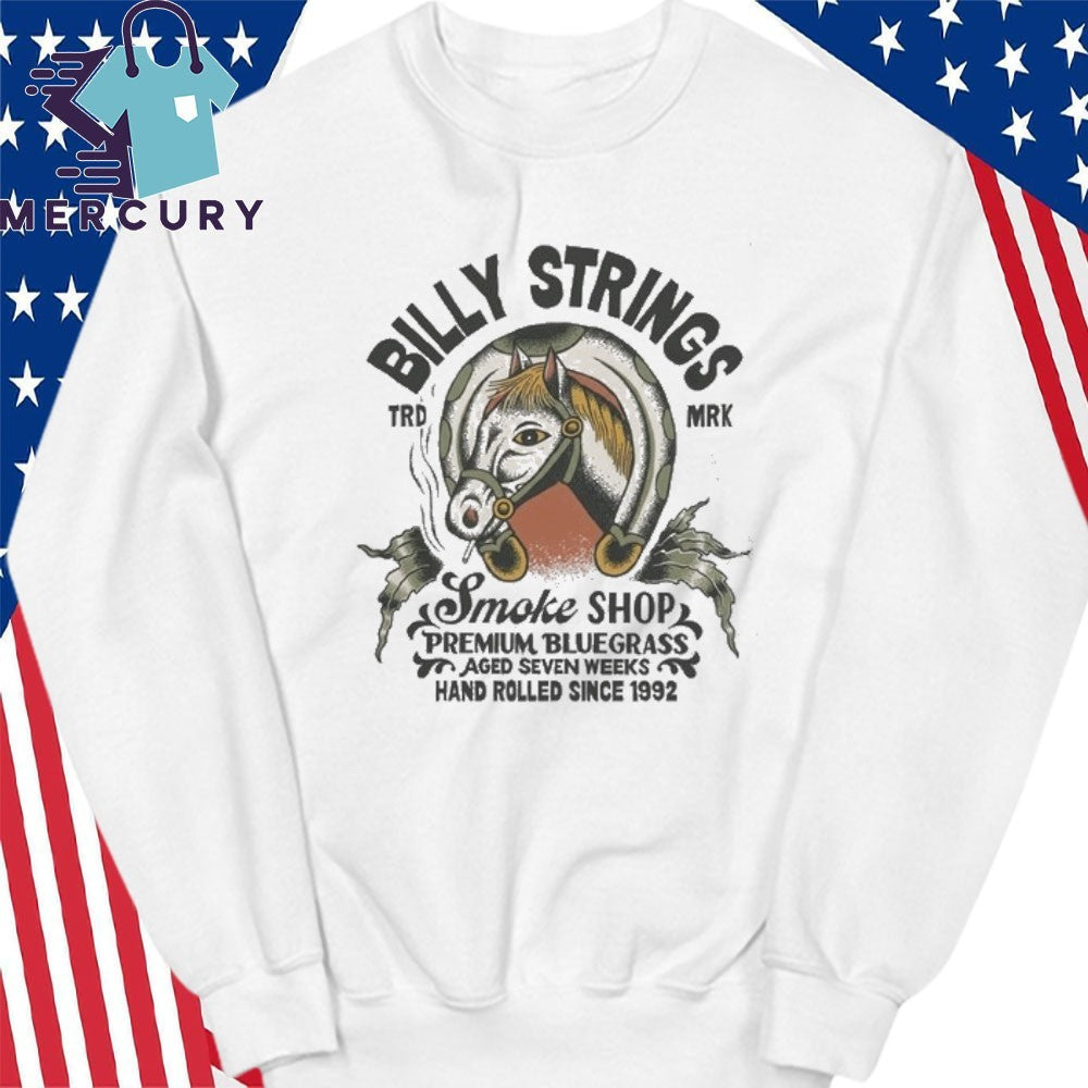 Billy Strings 2026 Winter Tour Smoke Shop Shirt