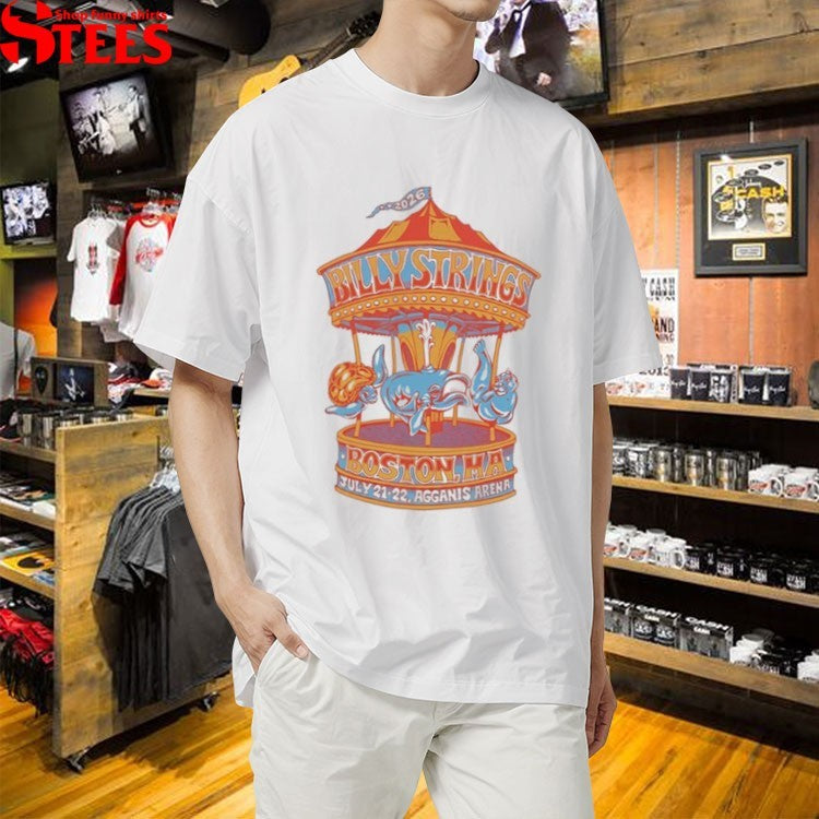 Billy Strings Agganis Arena In Boston MA July 21-22 2026 T-Shirt