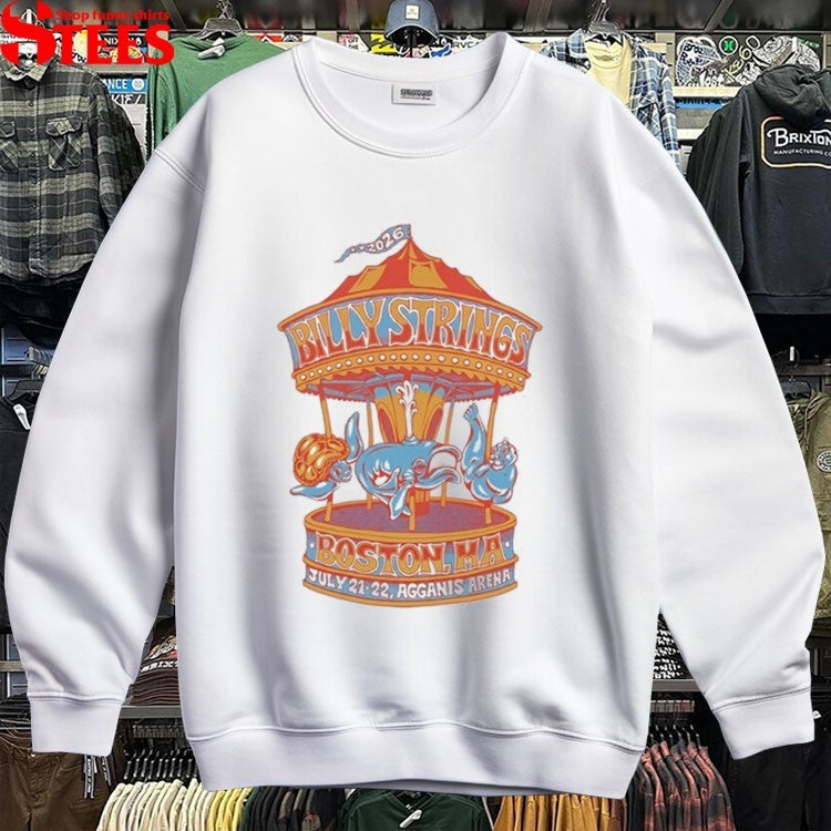 Billy Strings Agganis Arena In Boston MA July 21-22 2026 T-Shirt