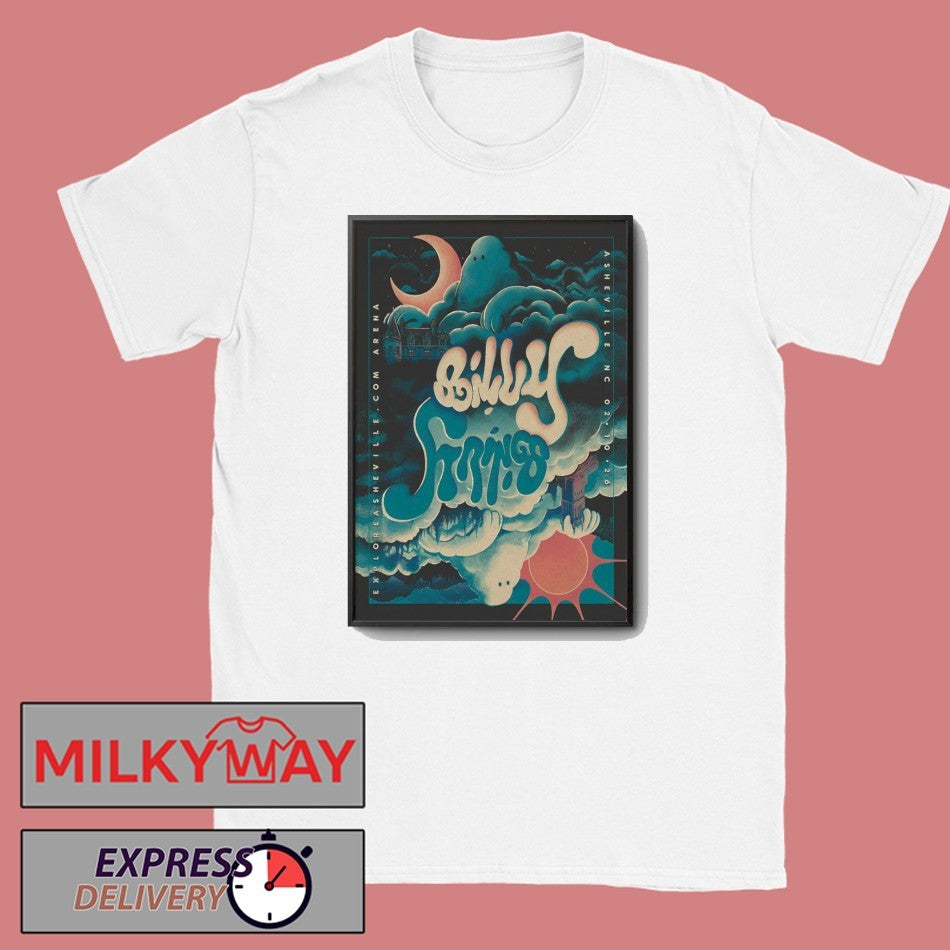 Billy Strings Asheville NC February 10 2026 Poster shirt