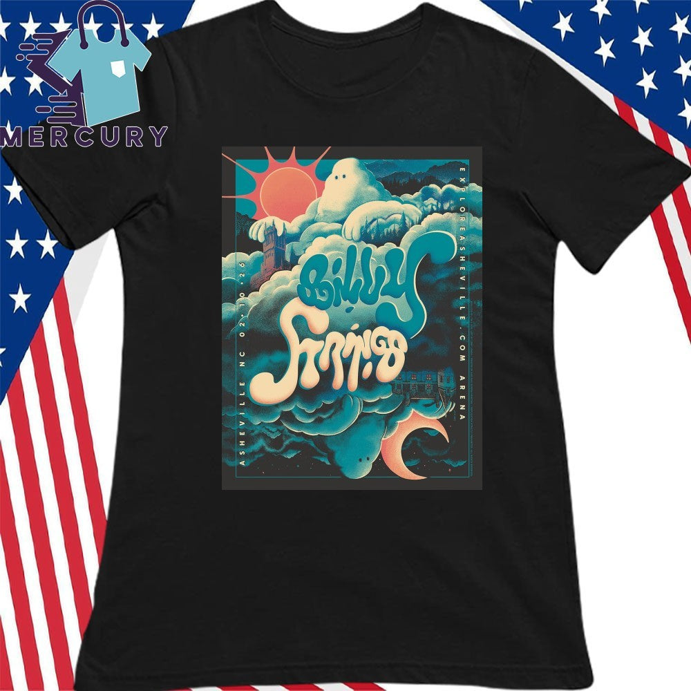 Billy Strings ExploreAsheville.com Arena In Asheville NC Feb 10 2026 Poster Shirt