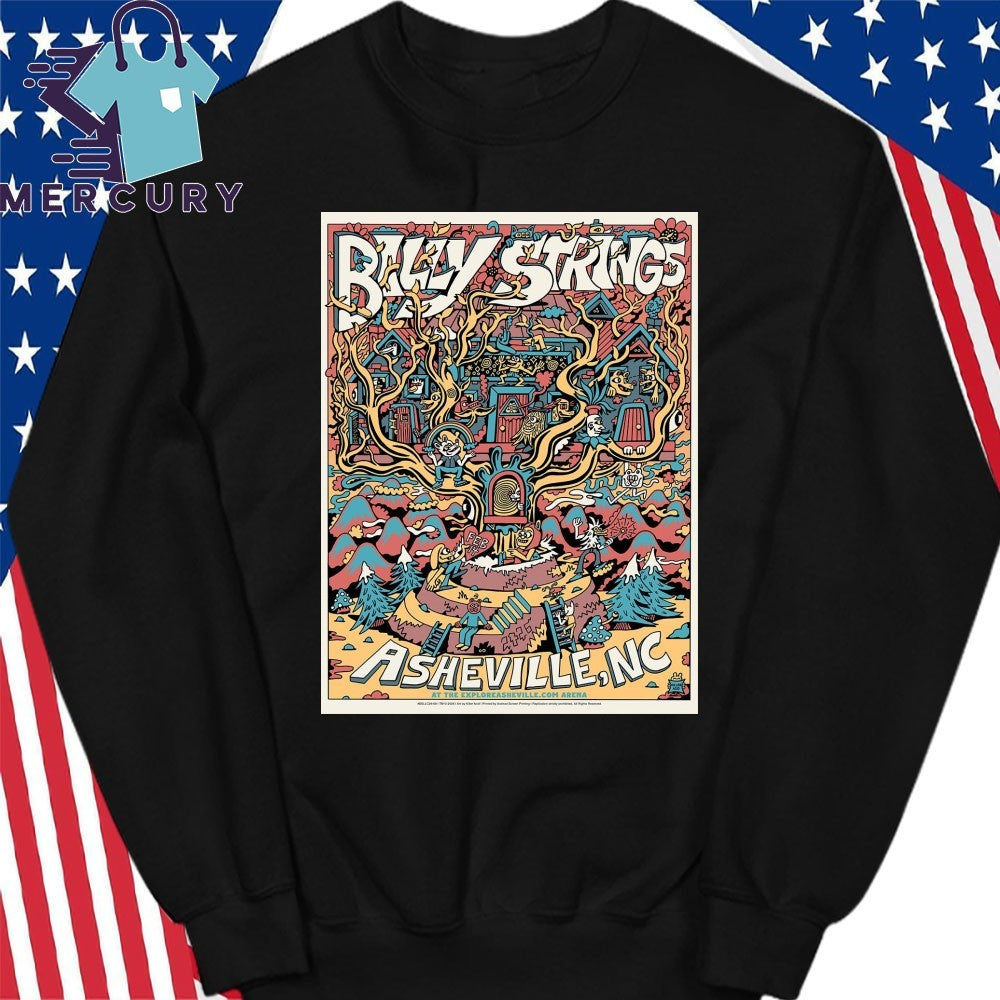 Billy Strings Feb 14 2026 In Asheville NC Poster Shirt