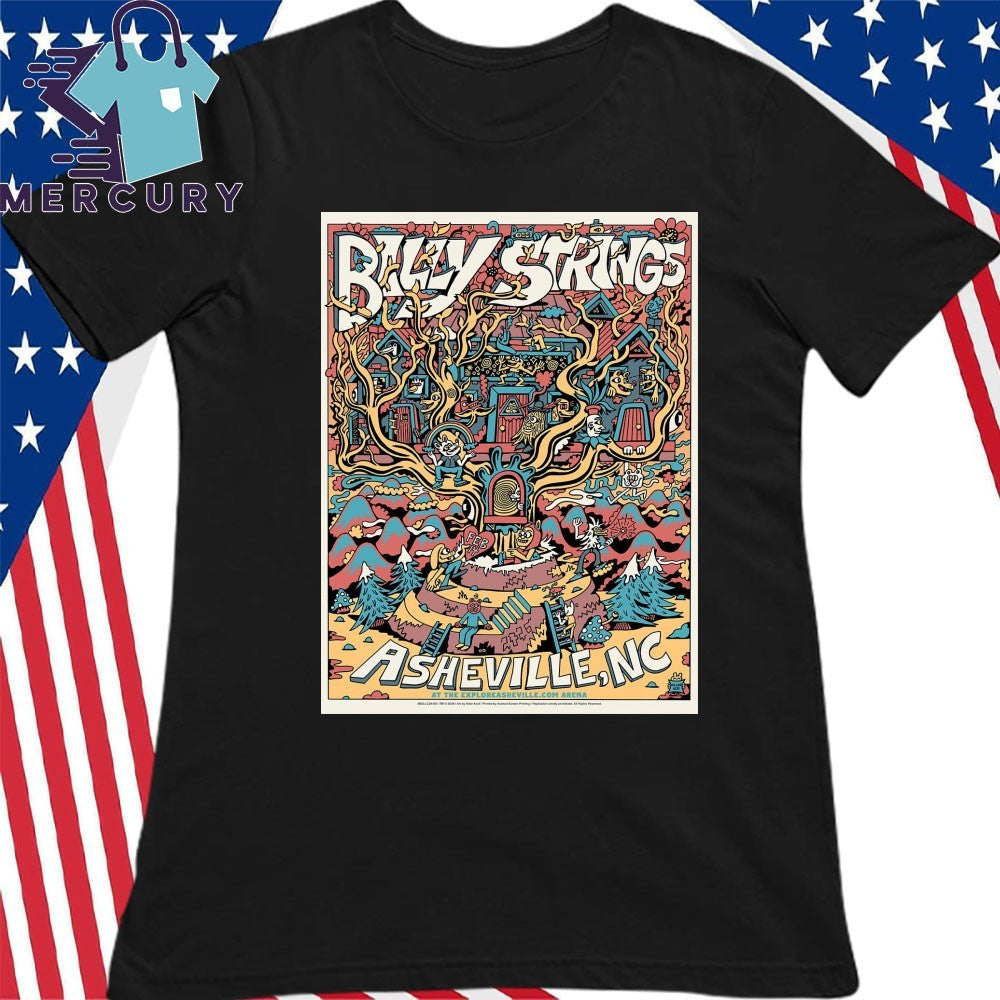 Billy Strings Feb 14 2026 In Asheville NC Poster Shirt