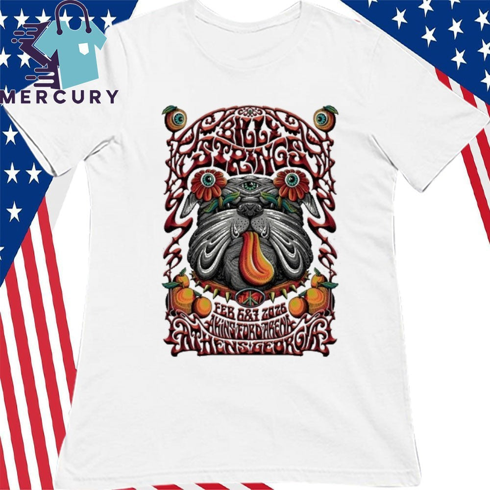Billy Strings Feb 6-7 2026 Akins Ford Arena In Athens GA Shirt