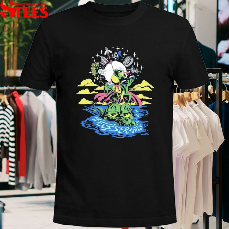 Billy Strings Juggling Frog T-shirts