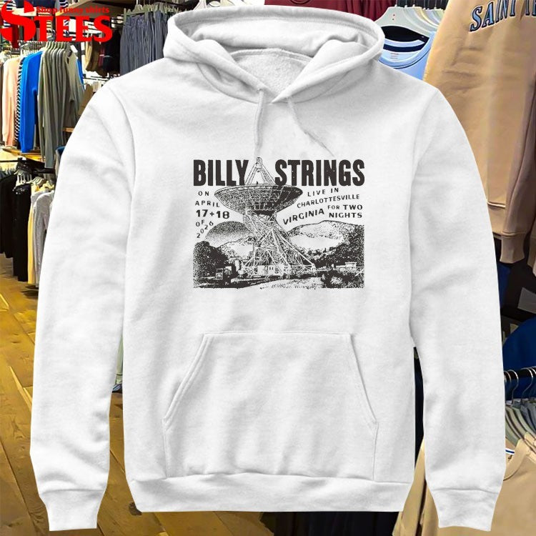 Billy Strings Live In Charlottesville Virginia For Two Nights April 17 18 2026 T-Shirt