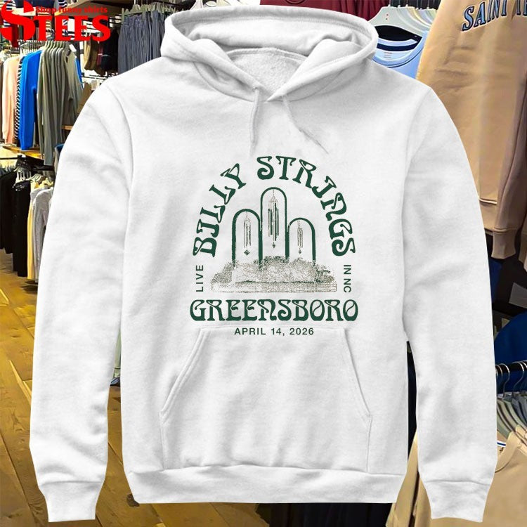 Billy Strings Live In Nc Greensboro April 14 2026 T-Shirt