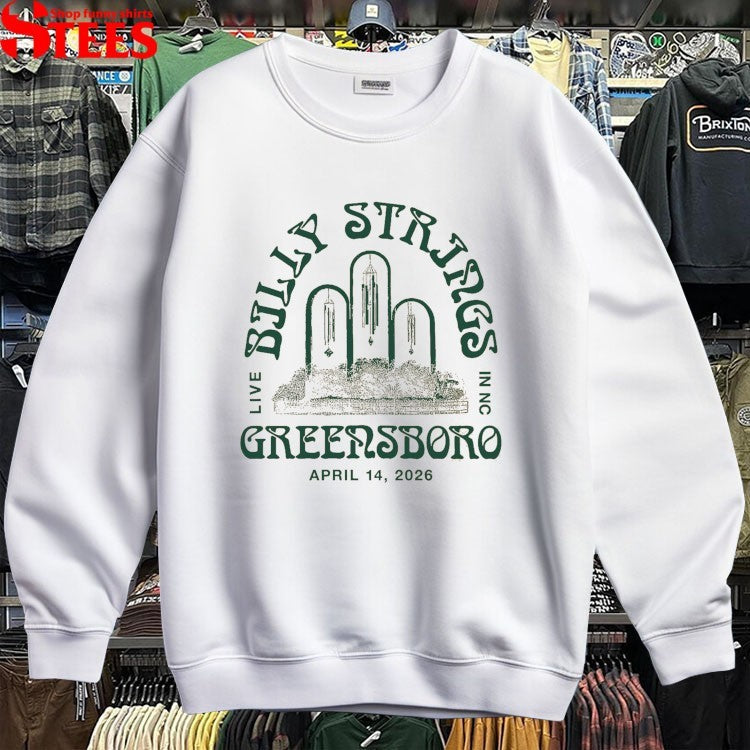 Billy Strings Live In Nc Greensboro April 14 2026 T-Shirt