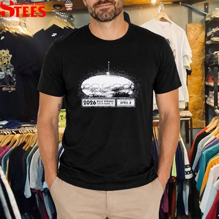 Billy Strings Live In Tampa Fl April 8 2026 T-Shirt