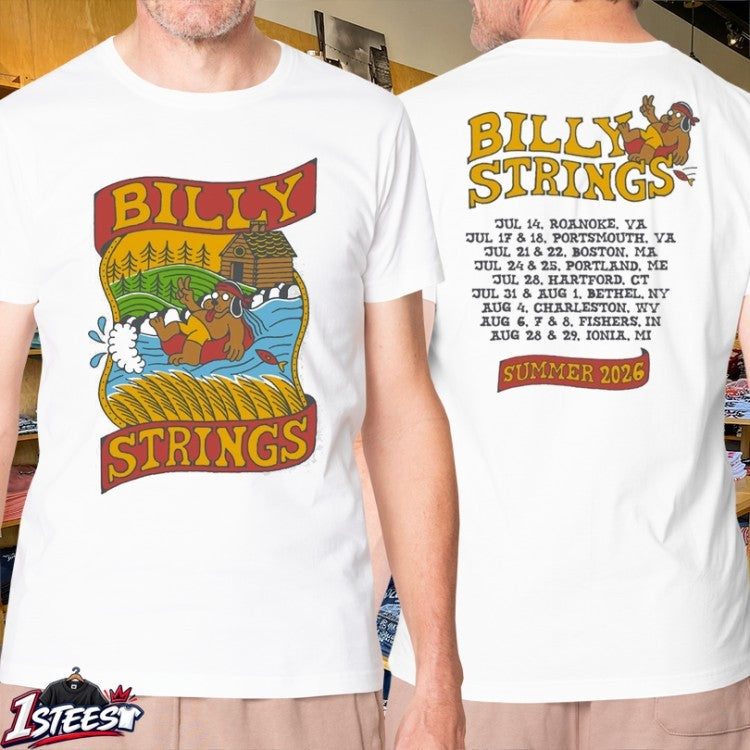 Billy Strings Summer 2026 Tubing T-shirts