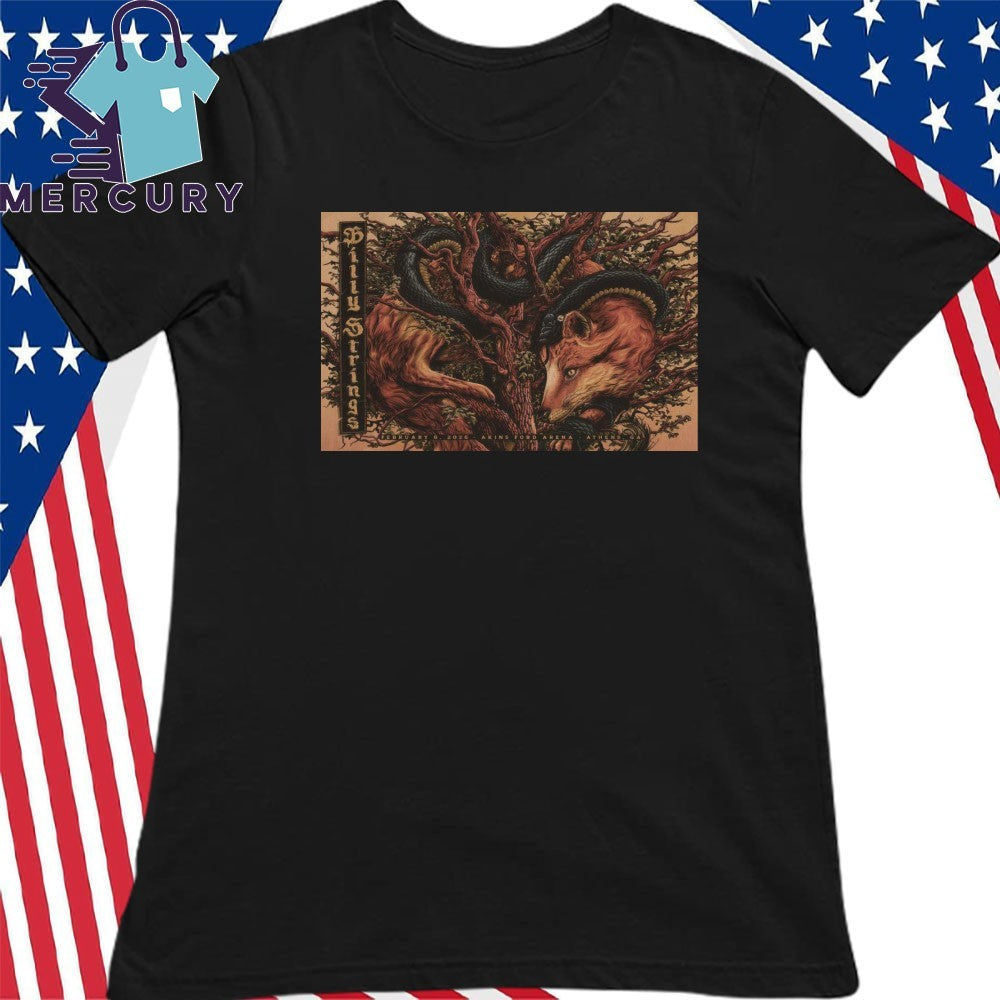 Billy Strings Tour Athens GA On Feb 6 2026 Poster Shirt