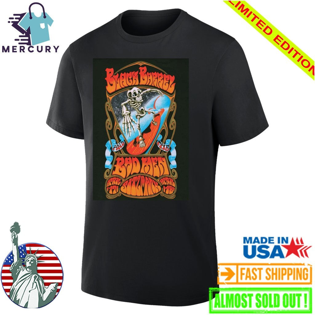 Black Barrel And The Bad Men Apr 17-18 2026 Syracuse NY Poster Shirt