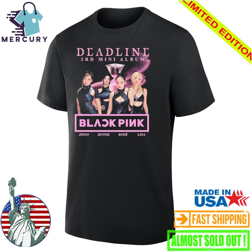 BlackPink Deadline 3rd Mini Album Signature Shirt