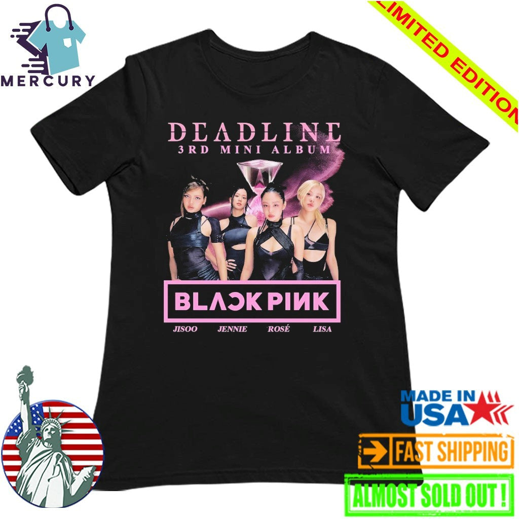 BlackPink Deadline 3rd Mini Album Signature Shirt