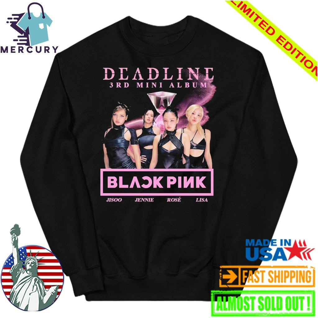 BlackPink Deadline 3rd Mini Album Signature Shirt