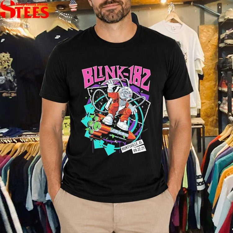 Blink 182 Huntsville AL 9 22 2025 Bunny T-shirts