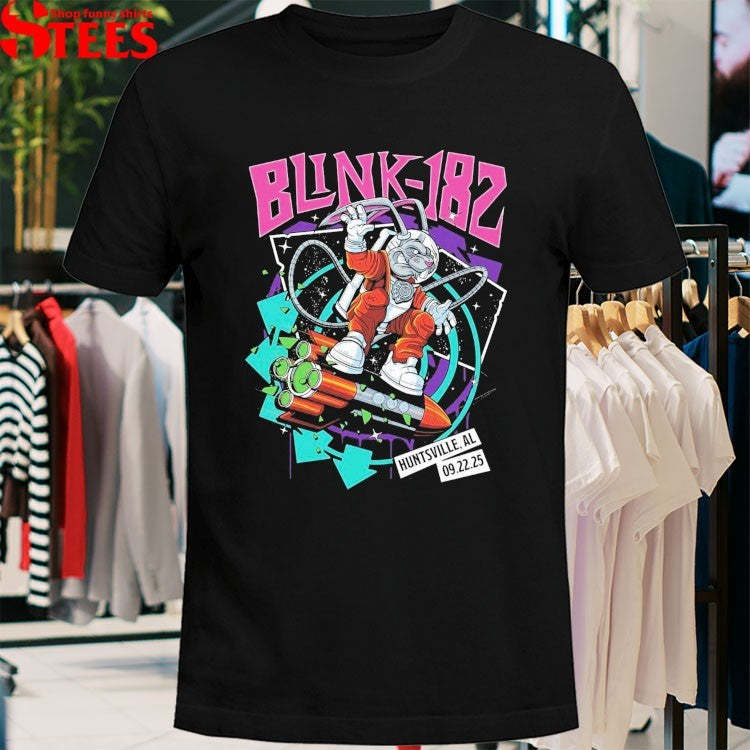 Blink 182 Huntsville AL 9 22 2025 Bunny T-shirts