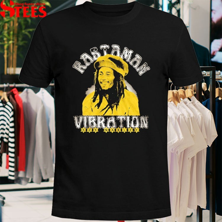 Bob Marley Rastaman Vibration Photo T-shirts