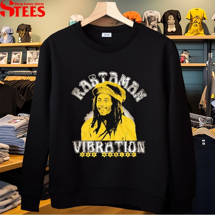 Bob Marley Rastaman Vibration Photo T-shirts
